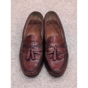 Allen Edmonds Port Washington Maxfield 47716 Tassel Loafers Men's Size 10 Chili